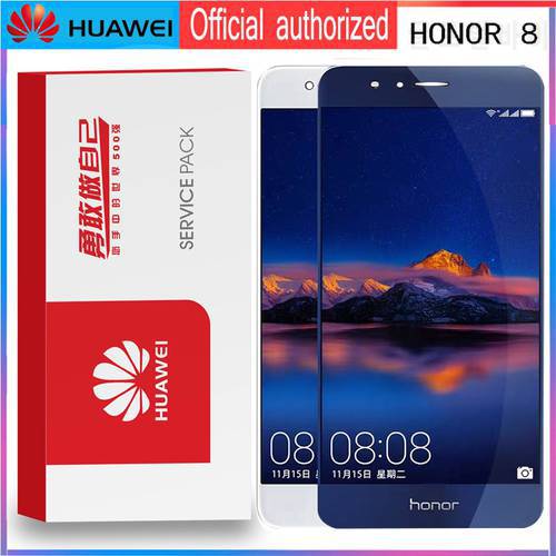 Original 5.2 Display with Frame Replacement for Huawei Honor 8 LCD Touch Screen Digitizer Assembly Honor 8 FRD-L19 FRD-L09