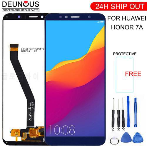New For Huawei Honor 7A 5.7 inch LCD display Huawei Honor 7A AUM-l29 AUM-L41 ATU-L11 touch screen Digitizer Assembly Frame