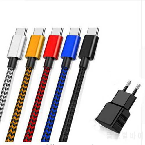 1/2/3 Meter Long USB Type C Charging Cable For Huawei p30 P20/pro/lite mate 30 P9 nova 6 5 2s 4 USB-C Mobile Phone Charger Cabel