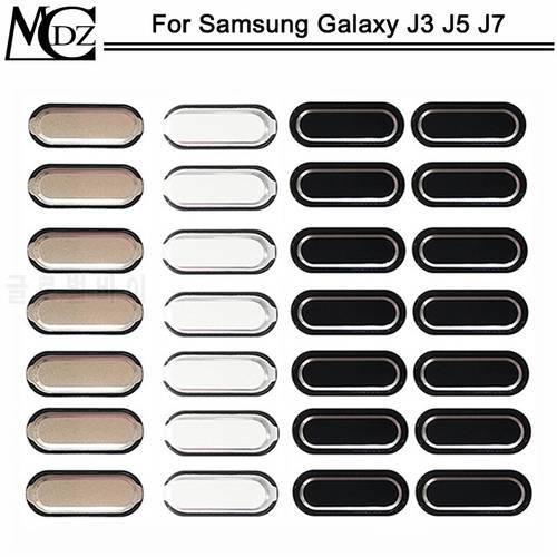 10PCS/lot For Samsung Galaxy J3 J300 J320 J5 2015 2016 J500 J510F J7 2015 Keypad Home Button Return Key Button Replacement Part