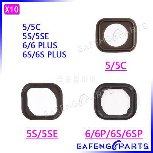 Home Button Holder Rubber for iPhone 5 5c 5S SE 6 6s 7 plus home holding Gasket silicone spacer Adhesive Replacement