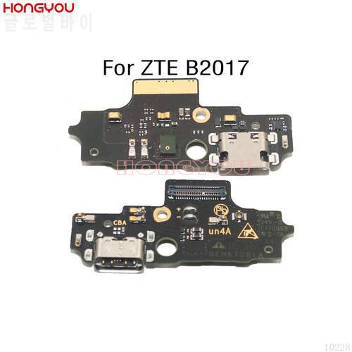 Original USB Charging Dock Board Charge Socket Jack Port Connector Flex Cable For ZTE Axon 7 Mini B2017 B2017G Main Board Cable
