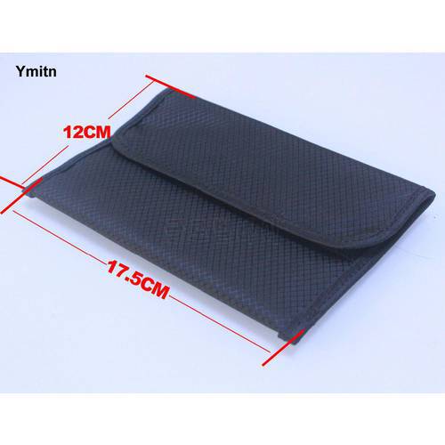 10pcs Ymitn flannel Mesh texture Bags RF Signal Blocker Anti-Radiation Shield Case Pouch For Samsung s6 iPhone 6 6s 7 7s plus