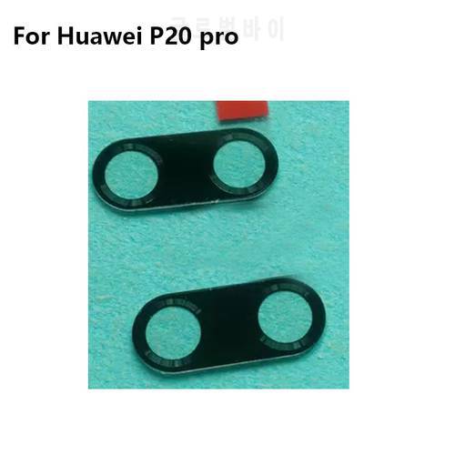 2PCS For Huawei P 20 pro p20 pro Replacement Back Rear Camera Lens Glass For Huawei P20pro P 20 pro