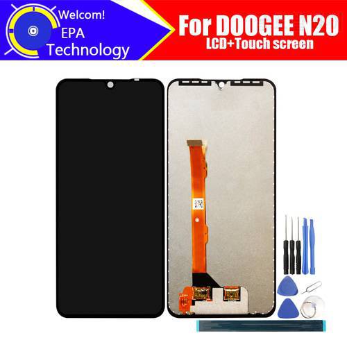 6.3 inch Doogee N20 LCD Display+Touch Screen Digitizer Assembly 100% Original LCD+Touch Digitizer for N20 PRO+Tools