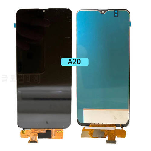 6.4&39&39 A20 LCD For Samsung Galaxy A20 A205 SM-A205U A205FN LCD Display Assembly For SM A205YN A205G A205W LCD Repair Parts