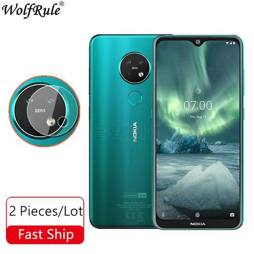 4-in-1 For Nokia 7.2 Glass For Nokia 7.2 Tempered Glass Screen Protector Protective Camera Film For Nokia 6.2 7.2 5.3 Lens Glass