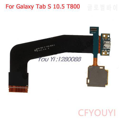 OEM for Samsung Galaxy Tab S 10.5 T800 USB Dock Connector Charging Port Flex with SD Card Reader Flex Cable