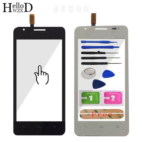 Touch Screen Front For Huawei Ascend G510 G520 G525 U8951 T8951 Lens Sensor For Huawei G510 Touch Glass Digitizer Panle Adhesive
