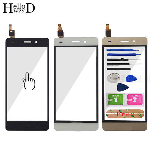 Mobile Phone Touch Screen Front Glass For Huawei P8 Lite Touch Screen Glass Digitizer Panel Touchscreen Lens Sensor