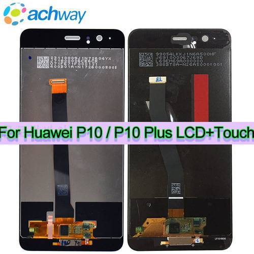 For Huawei P10 Plus LCD Screen Display+Touch Panel Digitizer Assembly With Frame VKY-L09 lcd Replace for Huawei P10 LCD VTR-AL00