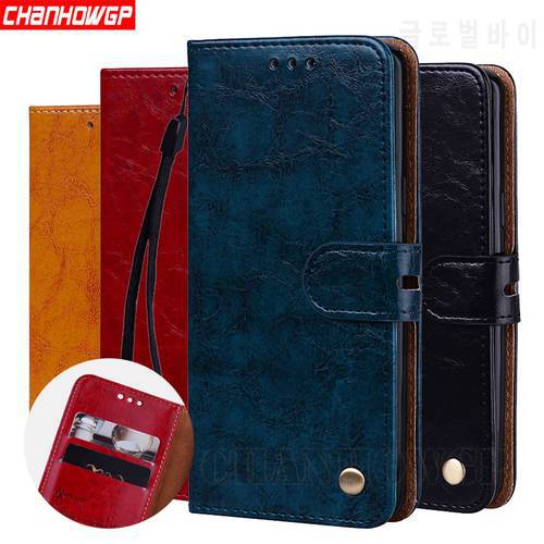 Luxury Leather Case For Huawei Honor 7C AUM-L41 Russia 5.7 Inch Flip Wallet Case On For Honor 7C Pro LND-L29 Global 5.99