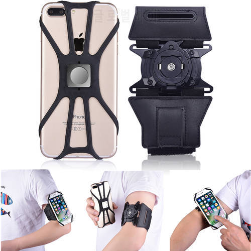 Universal Phone Armband Clip Case For iPhone 13 12 Pro Max 11 Pro Outdoor Running Sport Spider Case For Samsung S21 Ultra POCO