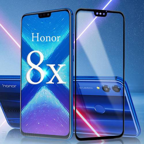 For HUAWEI Honor 8X 8A Shockproof Tempered Glass For Huawei Honor 9X 20 Pro Screen Protector Full Film For Honor 9A 30 30S Glass