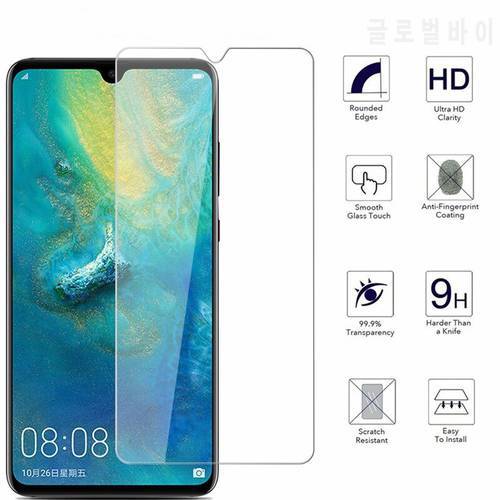 Glass Tempered For Huawei Mate 20 X P20 30 Honor 10 Lite Screen Protector Transparent Protective Glass For Y6 7 Y9 P Smart 2019