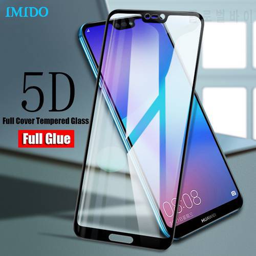 6D Full Glue Cover Tempered Glass For Huawei P40 Lite P30 Honor 20 Pro View 20 8X Nova 5T 3 3i Mate 20 P20 Pro Screen Protector