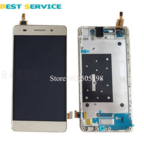 Original 100% test new For Huawei Honor 4C LCD Display with Touch Screen Assembly With Frame Replacement Parts Black White Gold