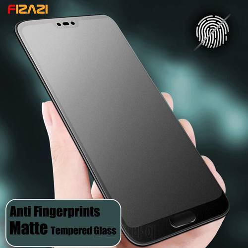 Matte Frosted Tempered Glass for Huawei Nova 5T 3 3i Honor 10 20 P20 Pro P40 P30 Lite P Smart Plus 2019 Screen Protector