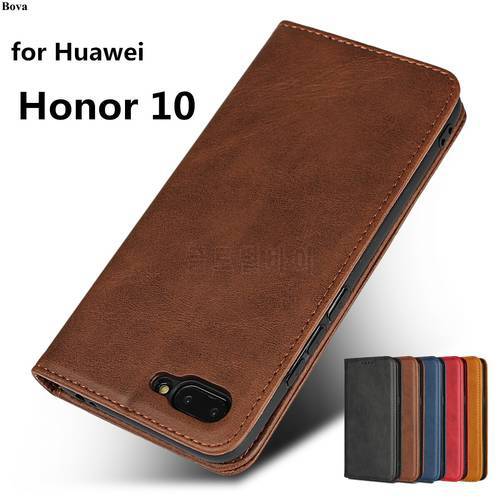 card holder Holster Flip Case for Huawei Honor 10 Lite Magnetic attraction Leather case for Huawei Honor 10