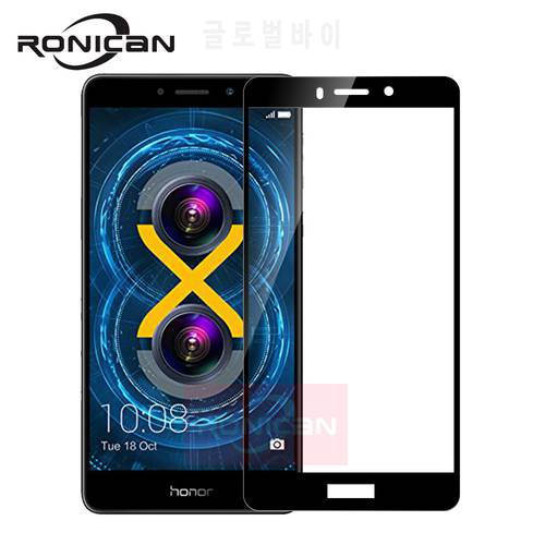 3D Full Cover Screen Protector For Huawei Honor 6X Case Tempered Glass On The Honor 6X 6 x Glass Film Protective Premium Glas