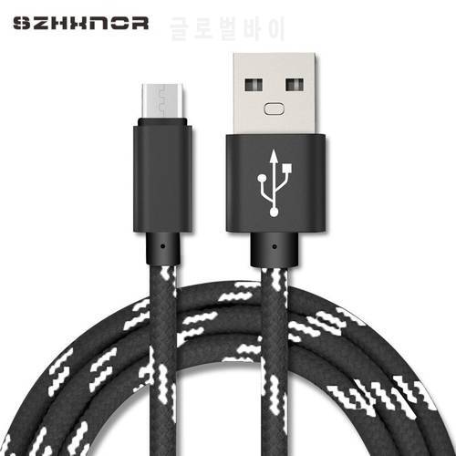 SZHXNOR Braided Micro USB Charger USB for Samsung Galaxy S3 S4 S6 S7 Edge Huawei P7 P8 Mate S/7/8 for XIAOMI Redmi 4x note4x