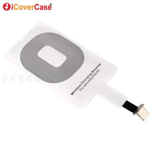 Qi Wireless Charging Transmitter Charger Adapter Receptor QI Receiver Pad for iPhone Samsung Xiaomi Huawei LeEco Android Type-C