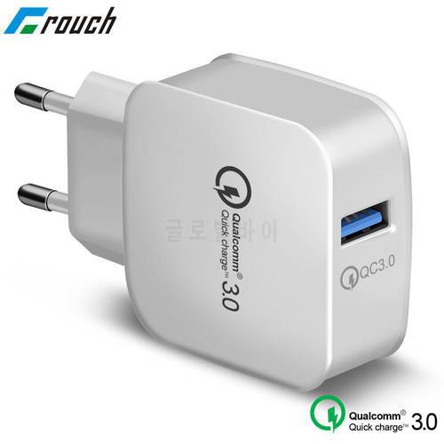 quick charge 3.0 charger wall charger EU/US fast charger 18W Fast USB Charger for Samsung Xiaomi 5 Huawei LG for iPhone 7 8