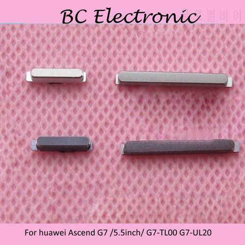repairment power on/off button keys and volume up/down For huawei Ascend G7 /5.5inch/ G7-TL00 G7-UL20