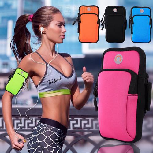 Armband For Size 4&39&39 4.5&39&39 4.7&39&39 5&39&39 5.5&39&39 6&39&39 inch Sports Mobile Phone Holder Pouch Case For iphone Huawei Xiaomi Phone On Hand