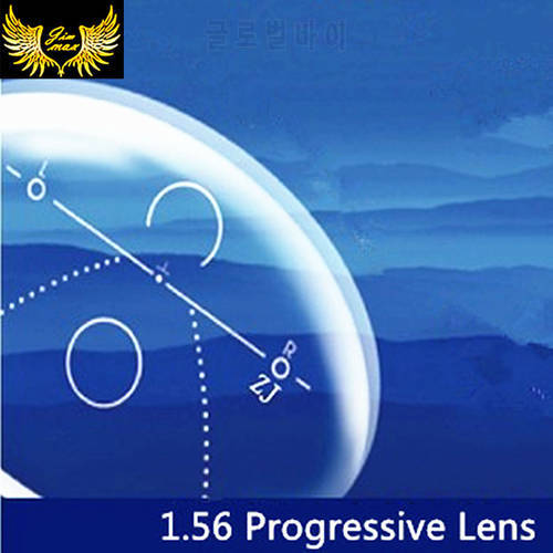 1.56 multi-focal progressive lenses anti scratch UV protection CR39 aspherical resin& anti-radiation lenses for prescripition