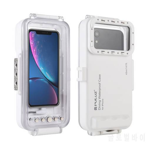 Waterproof Phone Case Diving Housing Photo Video Taking Underwater Case for iPhone 11/XR/X/XS/8/7/6S/SE iOS 13.0 or Above 45m