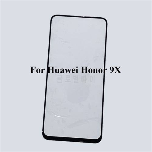 For Huawei Honor 9X Touch Screen Glass Digitizer Panel Front Glass Sensor For Honor 9X 9 X Honor9X Without Flex