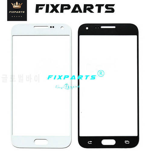 For SAMSUNG Galaxy E5 E500 E500F E500M Front Glass Lens Touch Panel Cover Replacement For SAMSUNG Alpha G850 Front Screen Lens