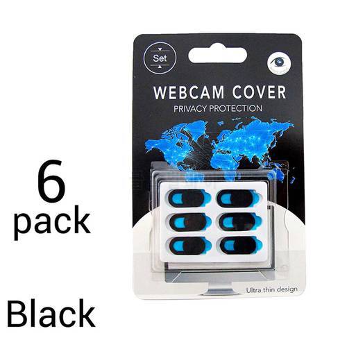 12pc WebCam Cover Plastic Universal Camera Cover for Web Laptop IPhone PC Laptops Stickers Zoom 16x52 Telescope Phone Clip