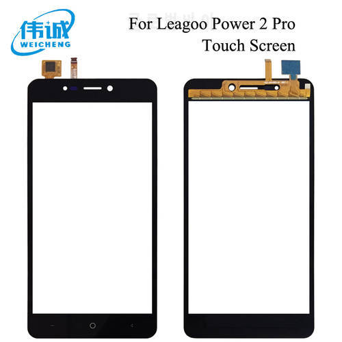 WEICHENG For Leagoo Power 2 Touch Screen 100% New Digitizer Touch Glass Panel Replacement For Leagoo Power 2 Pro Sensor Phone TP