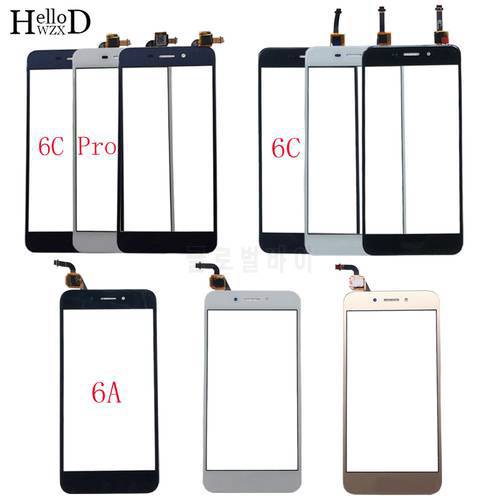 Mobile Touch Screen For HUAWEI Honor 6A 6C (V9 play) 6C Pro Digitizer Panel Front Glass Sensor TouchScreen 3M Glue Wipes