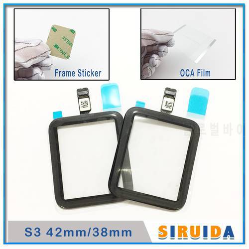 1Pcs 42mm 44mm For Apple Watch Series 6 5 4 3 S2 S3 S4 SE S5 LCD Front Touch Screen Digitizer Sensor Glass Lens Replacement
