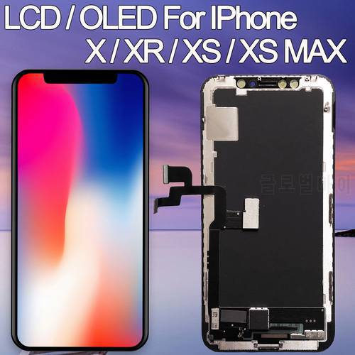 Tested LCD Pantalla For iphone X LCD XR 11 Screen INCELL LCD Display Touch Screen Digitizer Assembly For iPhone X XS Max OLED
