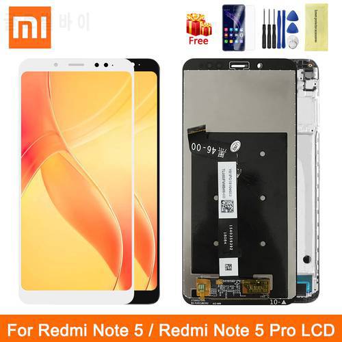5.99&39&39 Display For Xiaomi Redmi Note 5 LCD Display Touch Screen Digitizer Assesmbly With Frame for Redmi Note 5 Pro MEI7S MEI7
