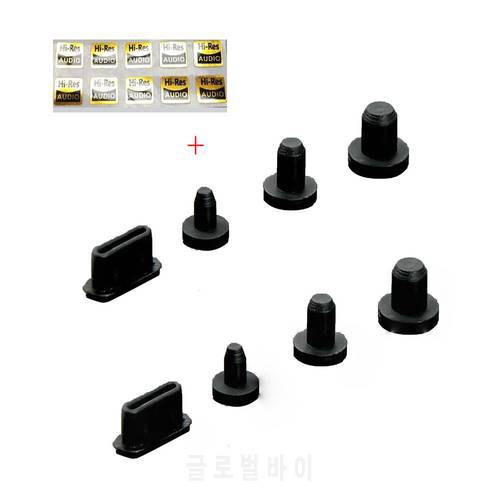 2Sets Dust Plug For iBasso DX220 / DX220 MAX DX220MAX DX200 DX160 DX150 For Hiby R8 R5 2.5MM 3.5MM 4.4MM Type C Jack
