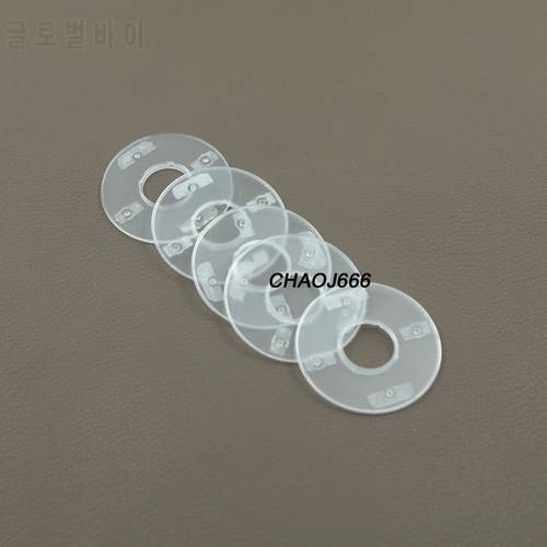 5pcs Transparent Clear Clickwheel Outer Cover Shell Adhesive Glue without Circuitry Flex for iPod 5th Video 30GB 60GB 80GB