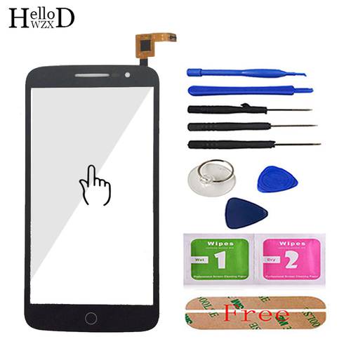 Mobile Touch Screen For Alcatel One Touch Pop 2 OT7044 7044 7044Y 7044A 7044X 7044K Touch Screen Digitizer Panel Sensor Tools
