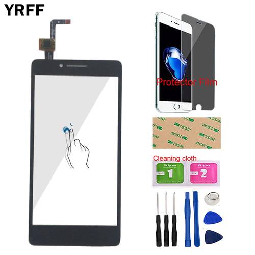 Mobile Touch Screen For Lenovo A6010 A 6010 Touch Sensor Panel Front Outer Glass Digitizer Repair Parts Tools Protector Film