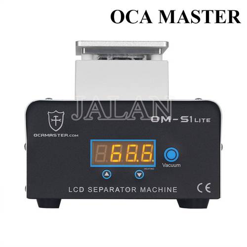 OCA Master 7inch heating lcd separate machine glass lcd display separating glue cleaning tool built in pump strong power