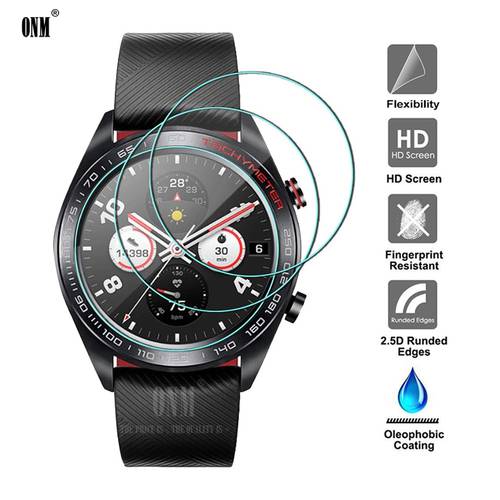 9H Premium Tempered Glass For Huawei Honor Magic Watch 2 GT 2 2E 42mm 46mm Screen Protector Explosion-Proof Film Accessories