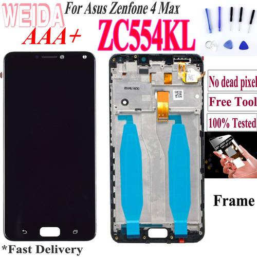 Original 5.5&39&39 For Asus Zenfone 4 Max ZC554KL LCD Touch Screen Digitizer Replacement Parts For ZenFone 4 Max LCD ZC554KL X001D