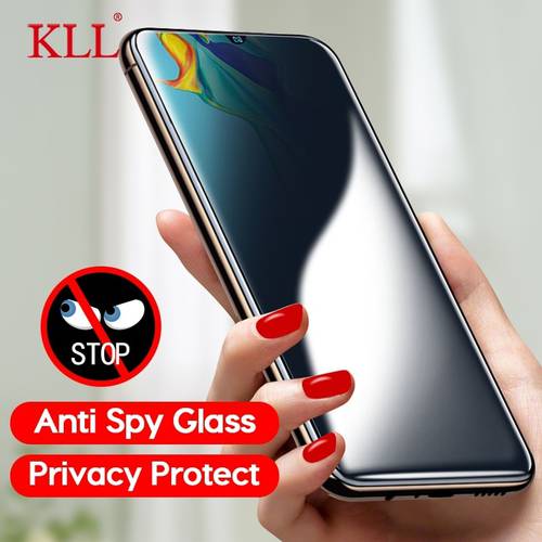 Anti-spy Tempered Glass for Huawei P30 P20 Lite Nova 8 Pro Privacy Screen Protector Huawei Mate 20 10 Lite 20X 10 40 Pro
