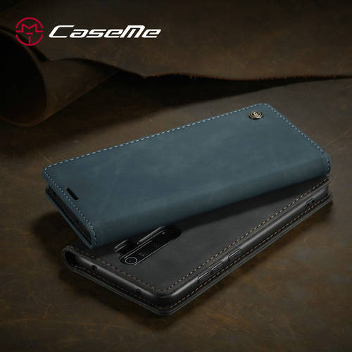 CaseMe Leather Case For Redmi Note 8 Pro Retro Magnetic Wallet for Xiaomi Mi 9 9T K20 K20Pro Luxury Flip Phone Cover