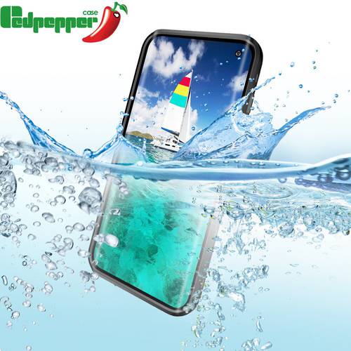 IP68 360 Full Protection Waterproof bag Phone Case for Samsung Galaxy S10 Plus Swimming diving Cover for Samsung S10 shell coque
