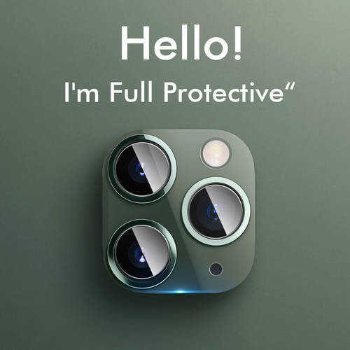 New Luxury Plating Metal Real Full Camera Protective Case Cover For IPhone 11 Pro X XR XS Max Protector Lens Glass Film